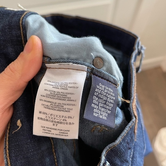 Madewell 10” High Rise Skinny Jean Hayes Wash - 24 - Picture 9 of 10